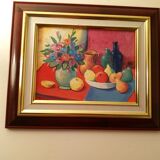 Glazed painting