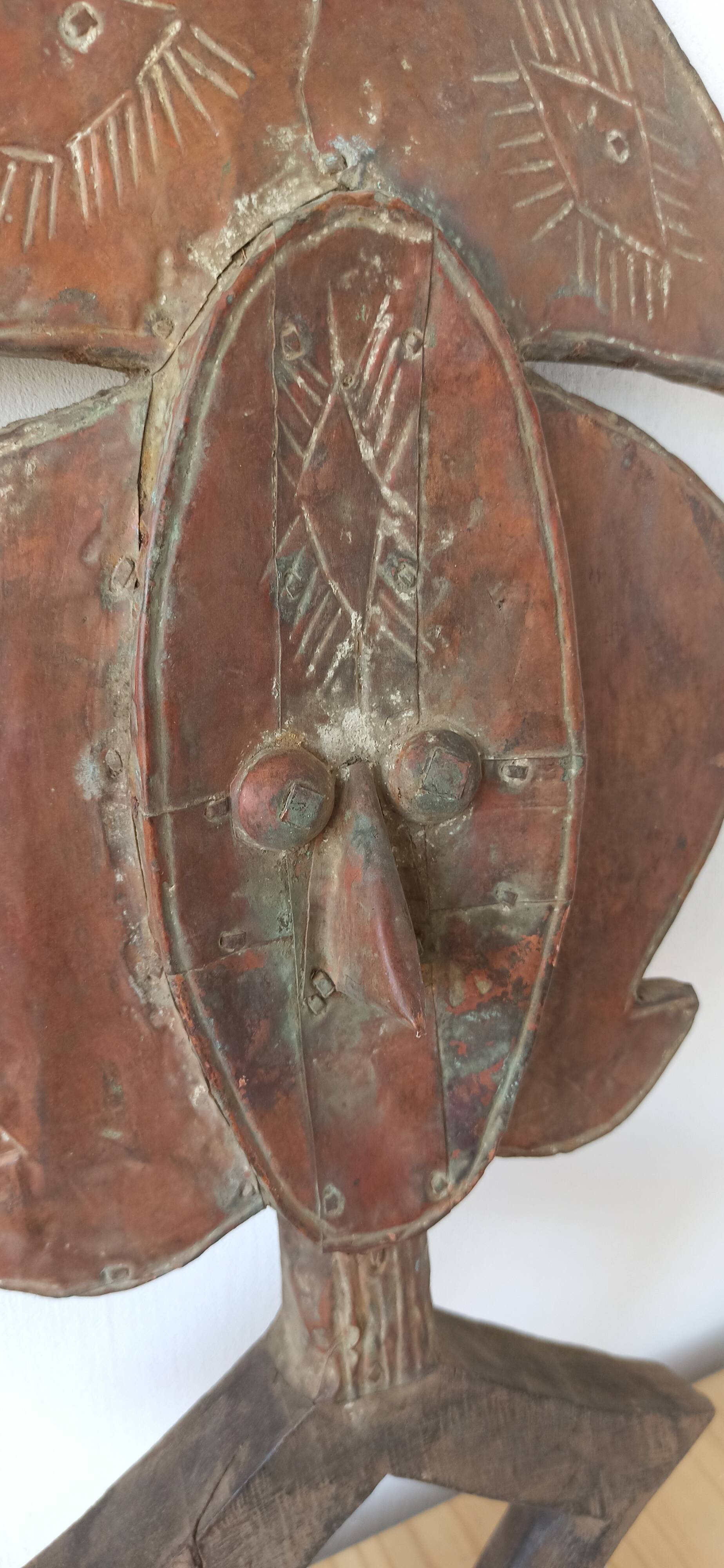 Kota reliquary from Gabon - African tribal art