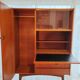 Scandinavian wardrobe, Scandinavian secretary, storage furniture.