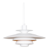 Danish vintage pendant lamp Sofie by Kurt Wiborg, Jeka, 1980s