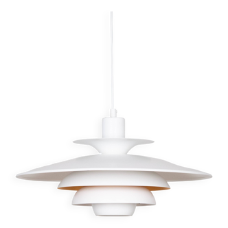 Danish vintage pendant lamp Sofie by Kurt Wiborg, Jeka, 1980s