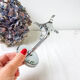 Vintage wall towel holder