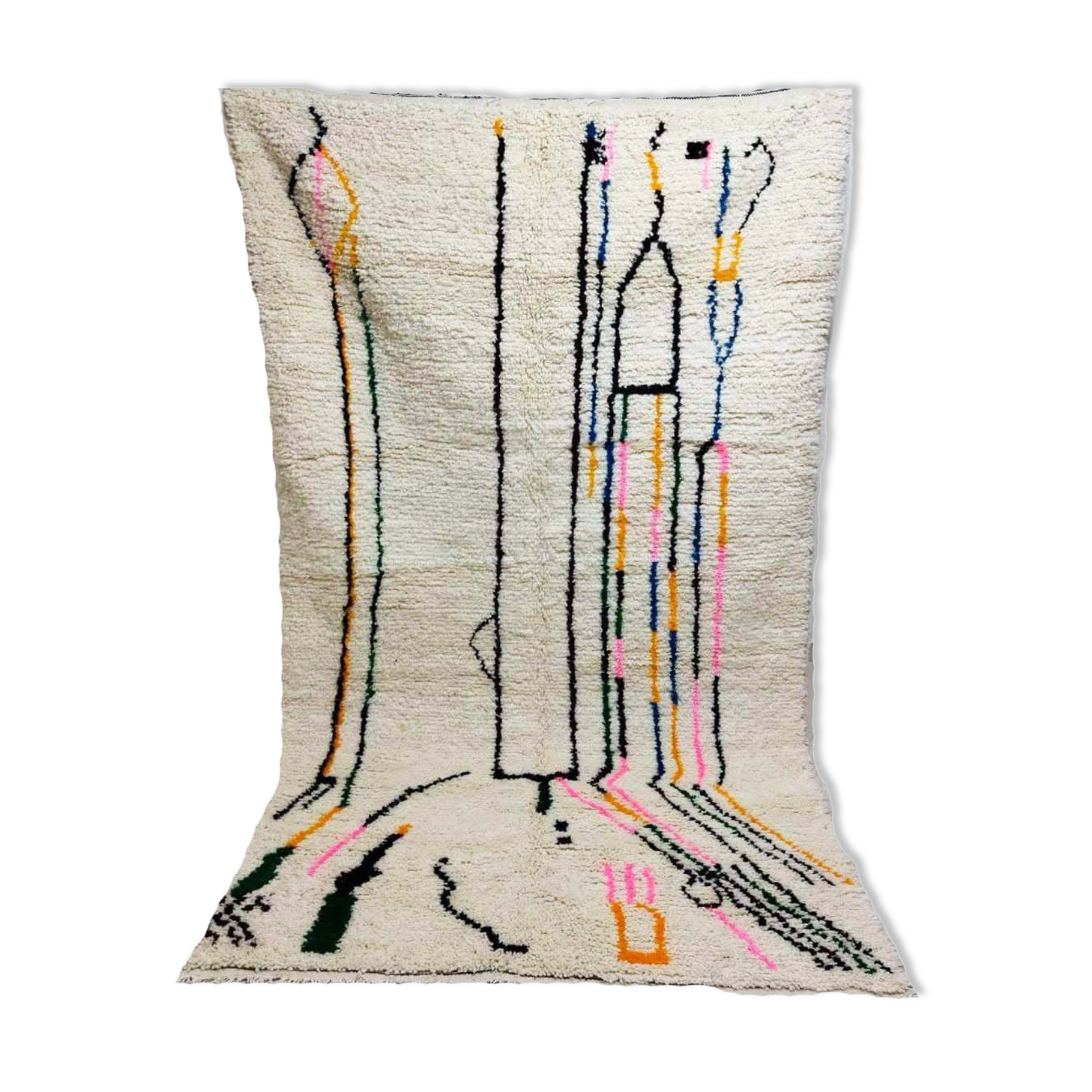 Moroccan berber carpet 245x150cm