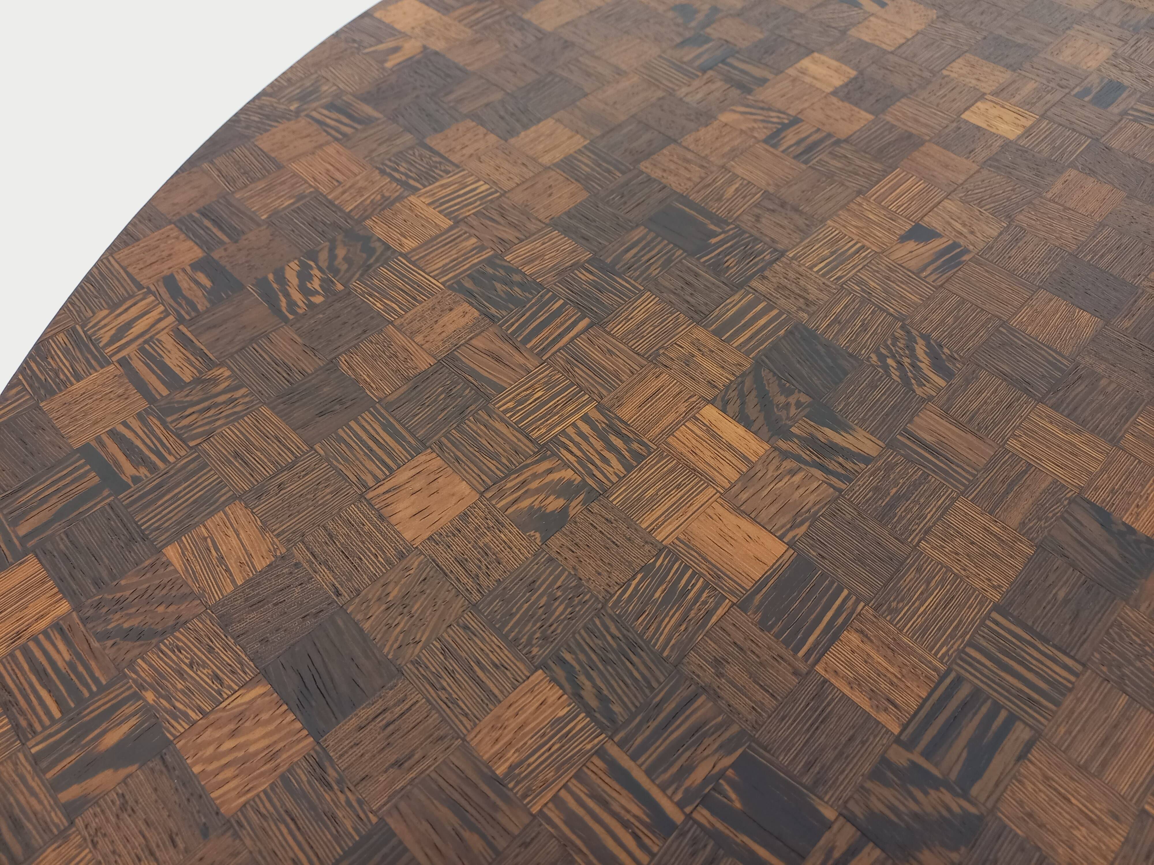 Vintage round tulip dining table by Dieter Wackerlin