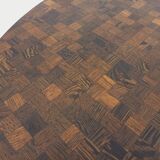 Vintage round tulip dining table by Dieter Wackerlin