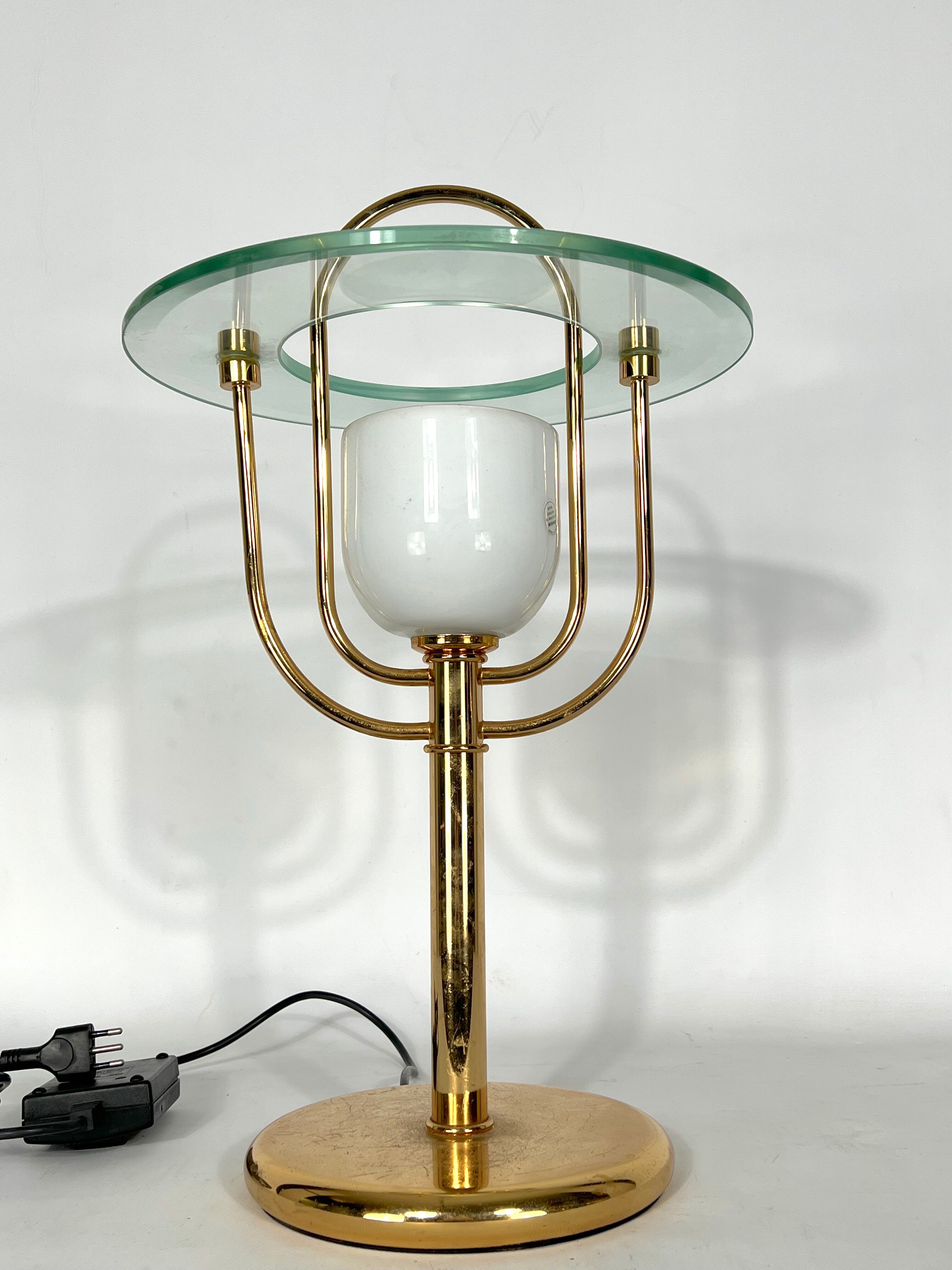 Vintage Fontana Arte style table lamp from 70s