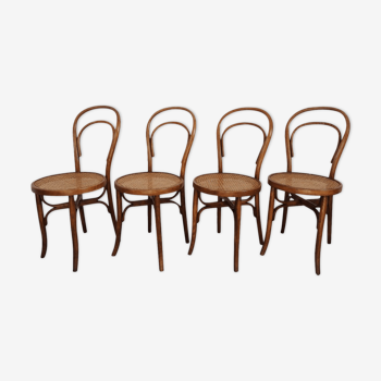 Ensemble de 4 chaises bistrot