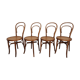Ensemble de 4 chaises bistrot