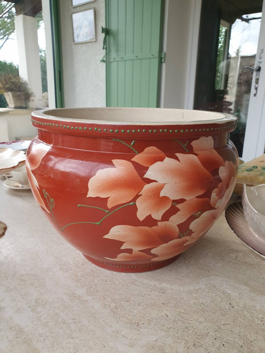 Cache-pot asiatique