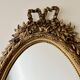 Vintage Oval Gilt Mirror