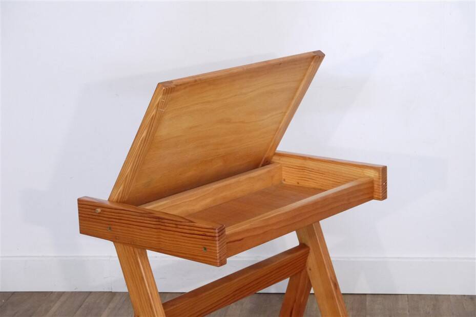 Vintage wooden desk from Maison Regain