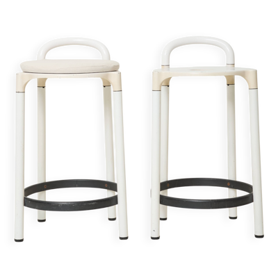 Duo de tabourets, Anna Castelli, Kartell, 1980s