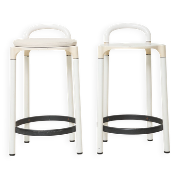 Pair of stools, Anna Castelli, Kartell, 1980s