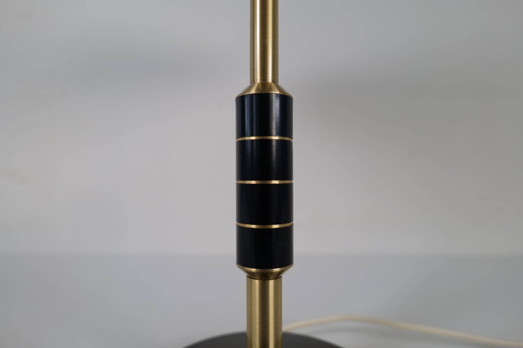 Mid-Century Modern Table Lamp by Bent Karlby Produced by Lyfa in Denmark, 1956