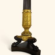 Large Pair of Gilded Bronze Chandeliers - Restoration Period (1815-1830)