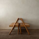 Vintage Italian Iva Dining Chairs Roberto Pamio Renato Toso Stilwood