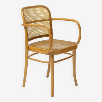 No 811 bentwood chair by Josef Hoffmann, produced by TON, Czechoslovakia, 1960s