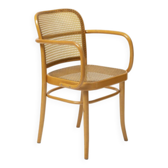 Chaise n° 811 en bois courbé de Josef Hoffmann, produite par TON, Tchécoslovaquie, années 1960