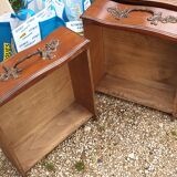 Chest of drawers Louis XV in cherry wood