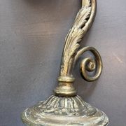 Paire d’appliques vintage en laiton