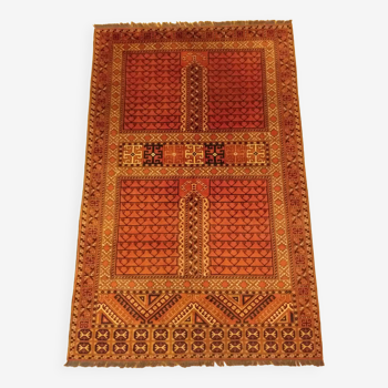 Handmade Afghan Karghai rug 249x162cm