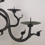 Vintage brutalist chandelier