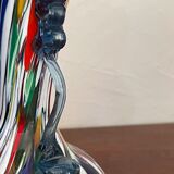 Paire de vases  en verre de Murano