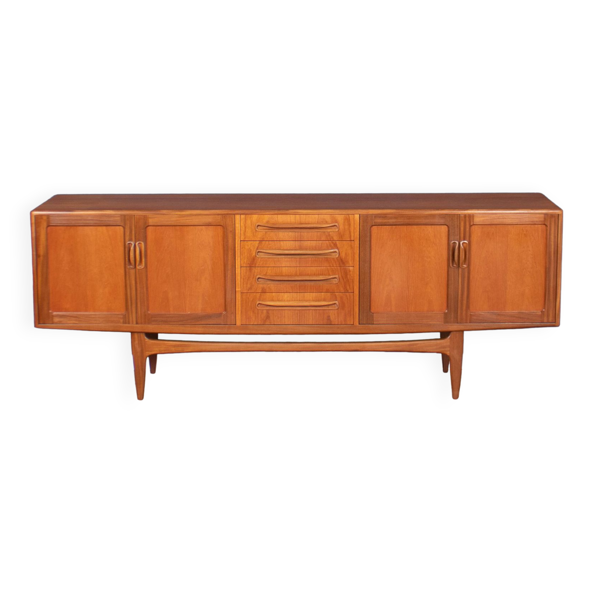 Retro Teak 1960s G Plan Fresco Long John Sideboard By Victor Wilkins
