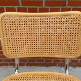 Chair Cesca model by Marcel Breuer with armrests B64