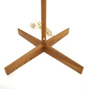 Scandinavian pine floor lamp, Sweden, 1960