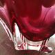 Vase murano rouge des années 60