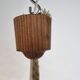 Vintage glass pendant light by Hustadt Leuchten, 1960s