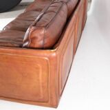 Roche Bobois 3-seater leather sofa