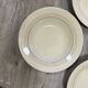 Striped soup plates