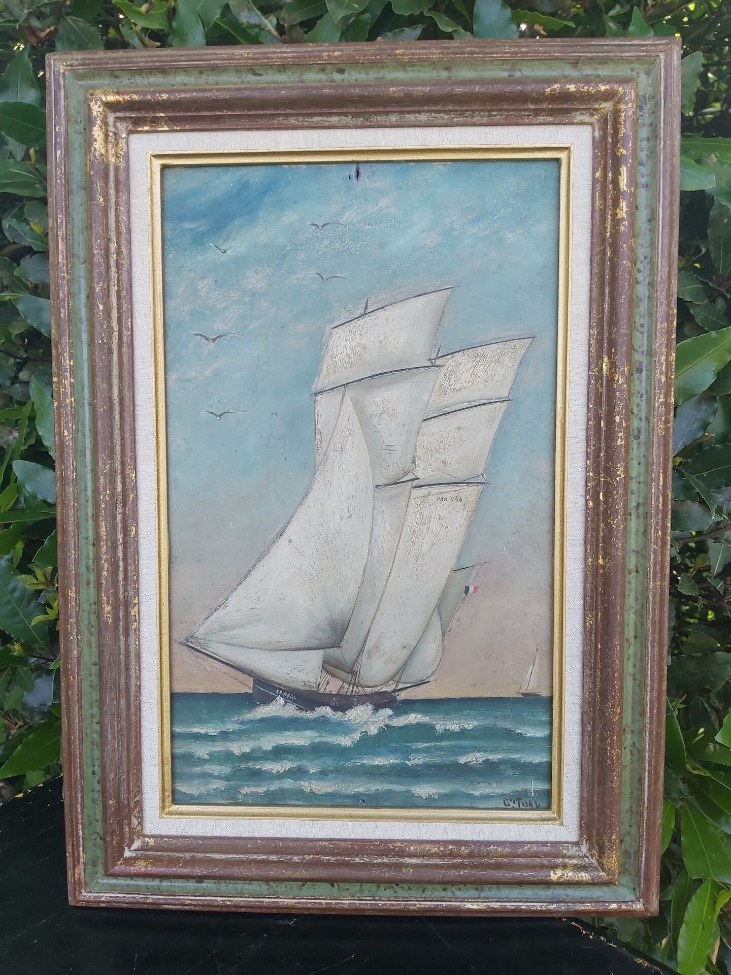 Marine table, boat, sailing boat.