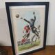 Illustration of Foot 40s - Vintage Sport