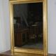 Gilded Wood Fireplace Mirror – Mid-19th Century