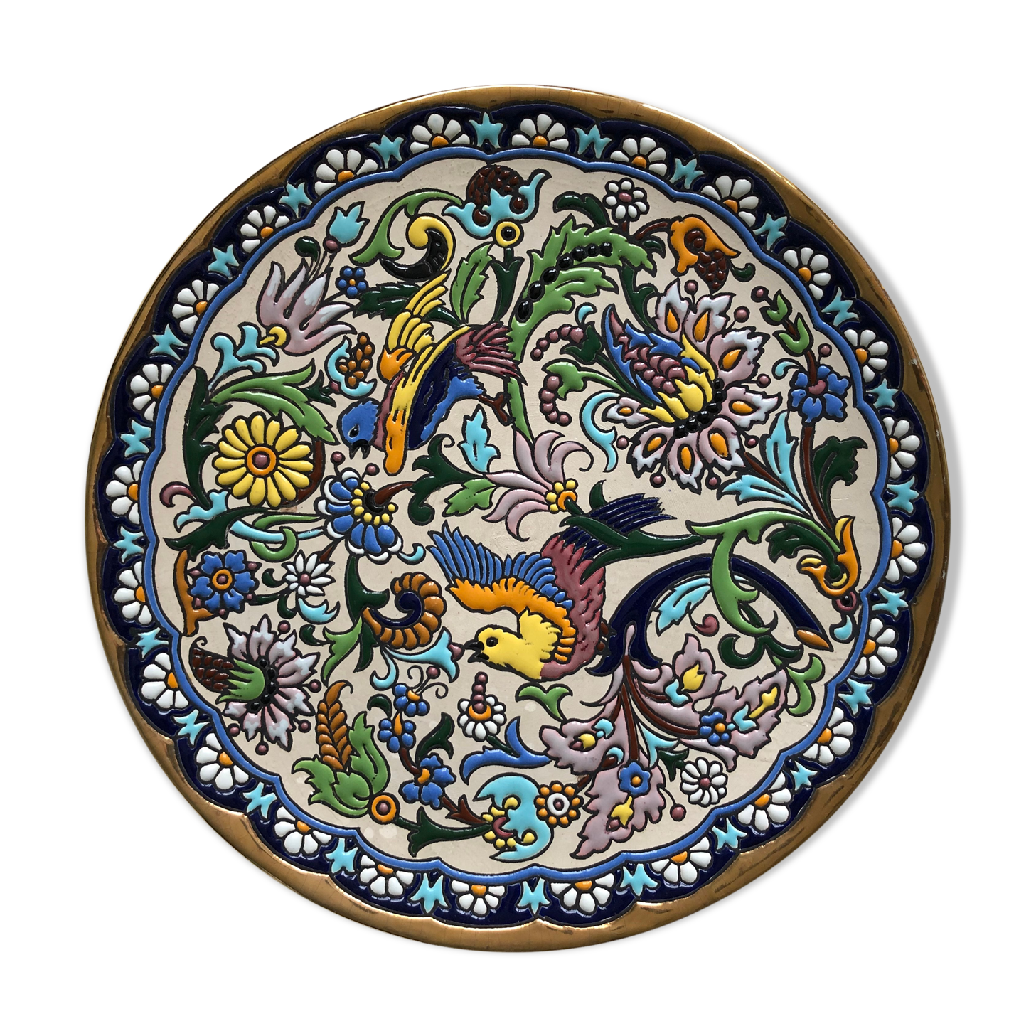 Ceramic dish from Seville