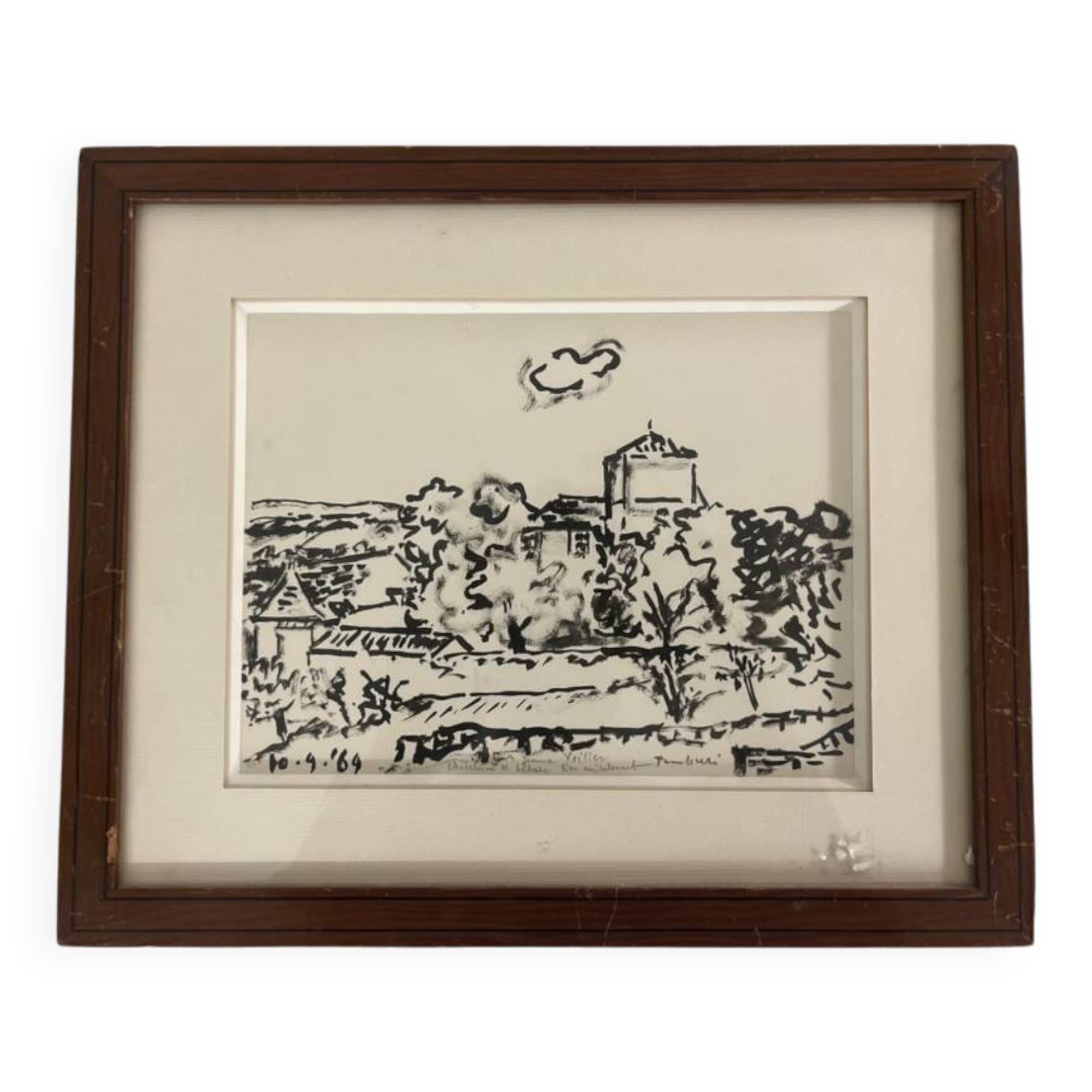 Orfeo Tamburi Ink Painting