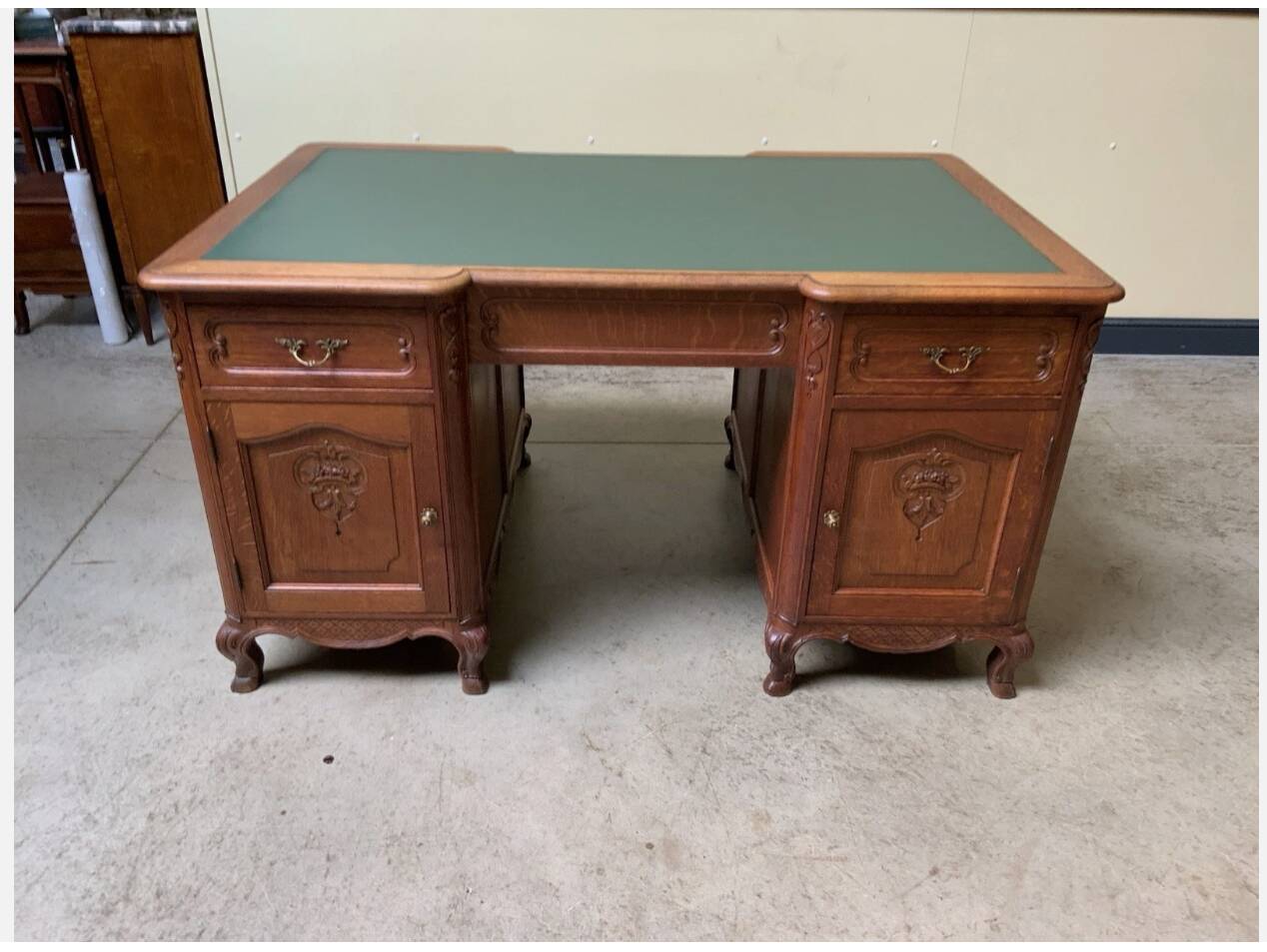 Bureau à double face - Art nouveau