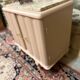 Beautiful pastel pink art deco bedside table