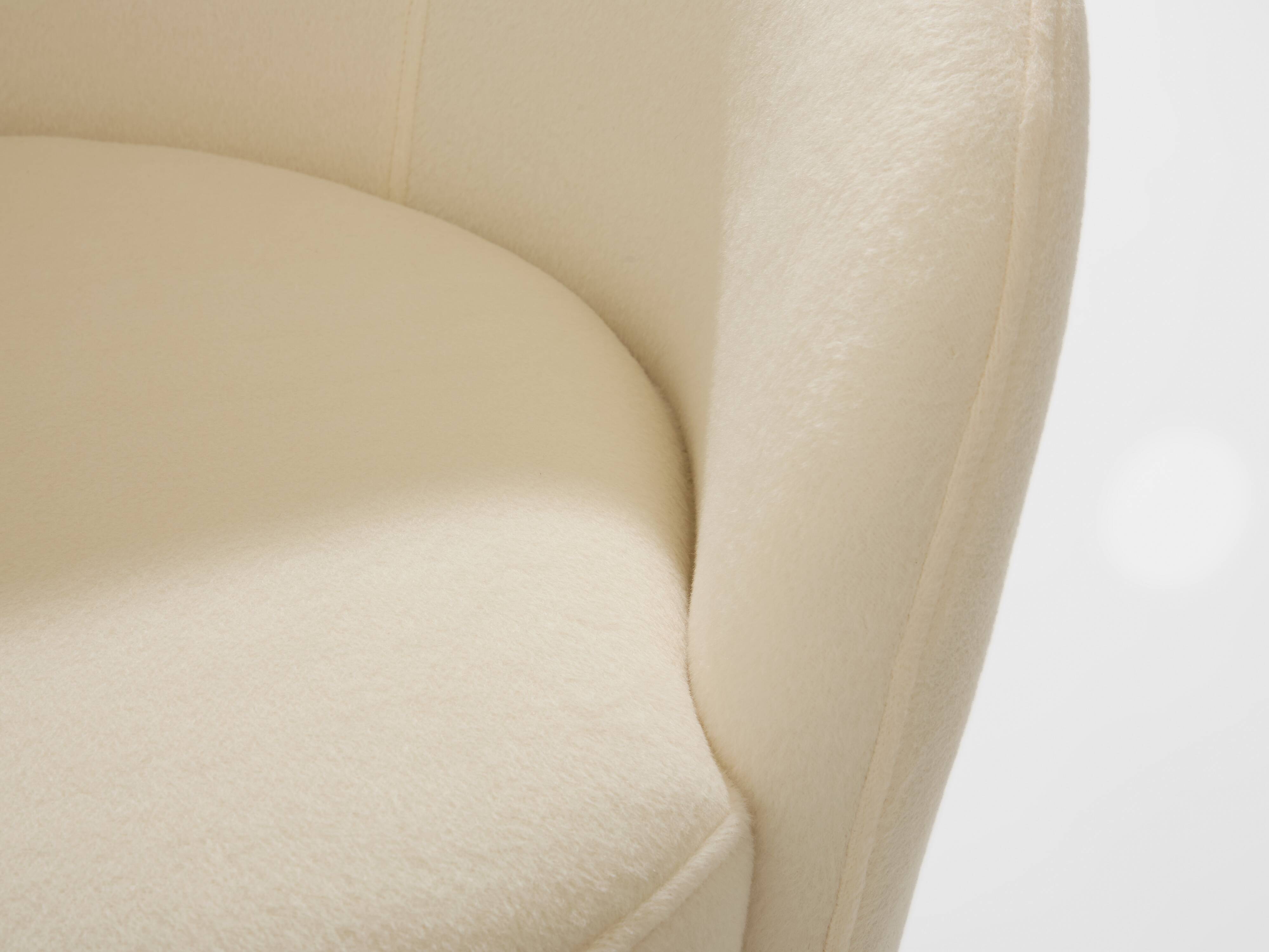 Garouste & Bonetti Koala armchairs in bronze and alpaca 1995