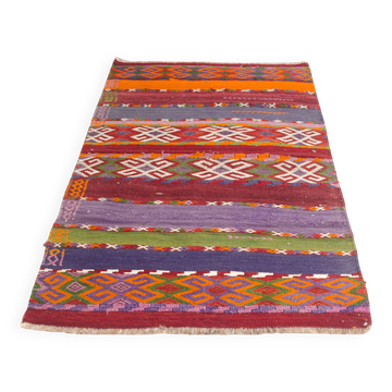 Tapis kilim turc vintage petit sku-c129