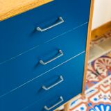 Vintage oak chest of drawers, 1960