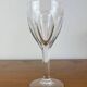 12 crystal wine glasses Lorraine Lemberg Bristol size