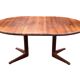 Vintage Teak Glostrup Dining Table Extendable Oval 1970s
