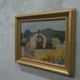 eva holmberg-jacobsson, swedish modern painting, 1960s, oil on canvas