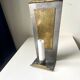 Art Deco metal & Brass Wall Candle Sconce