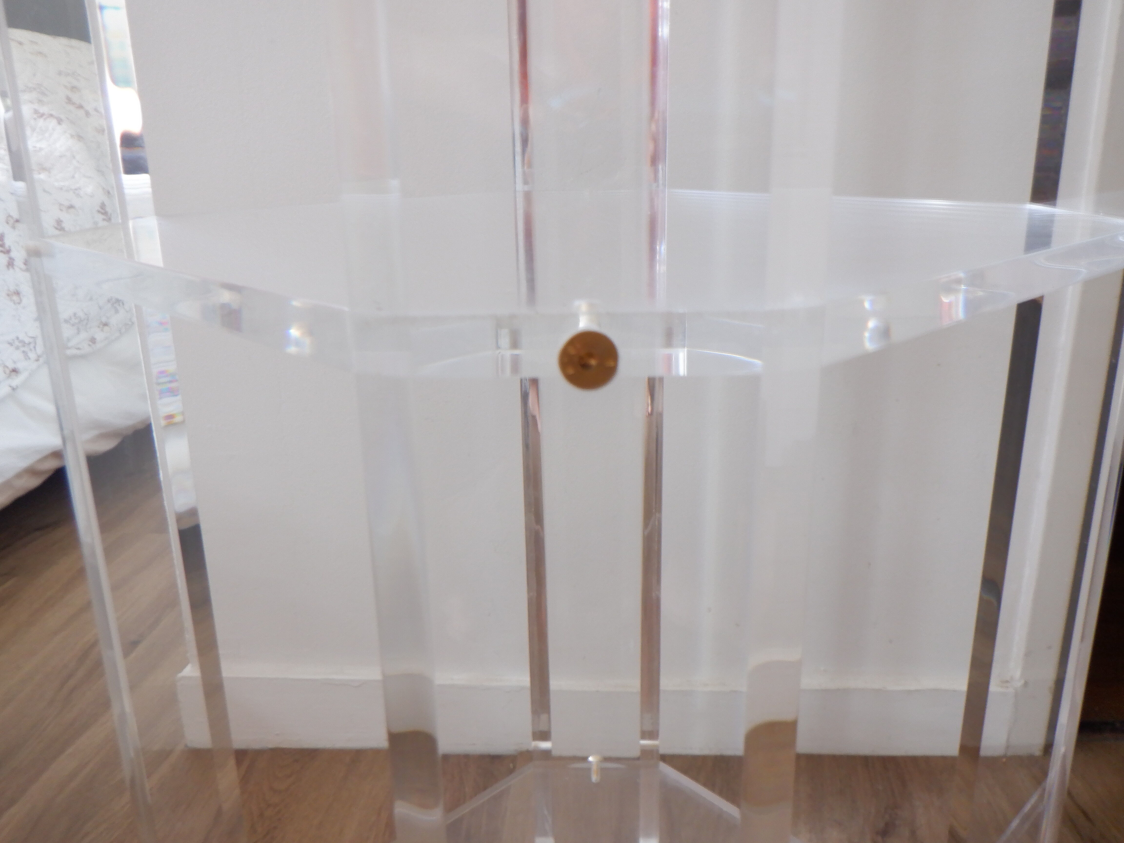 Plexiglas saddle David Lange