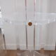 Plexiglas saddle David Lange